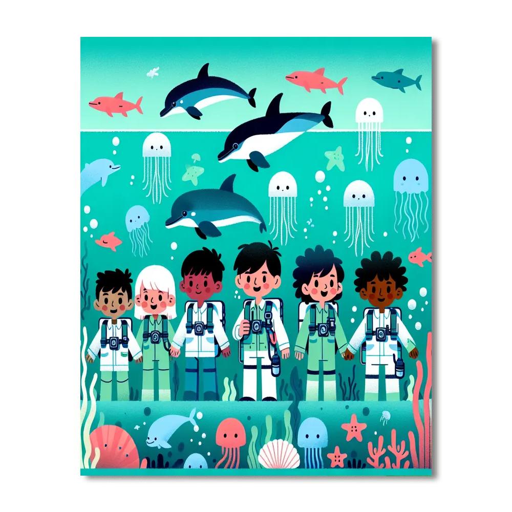 Ocean Discovery Expedition Paint By Number