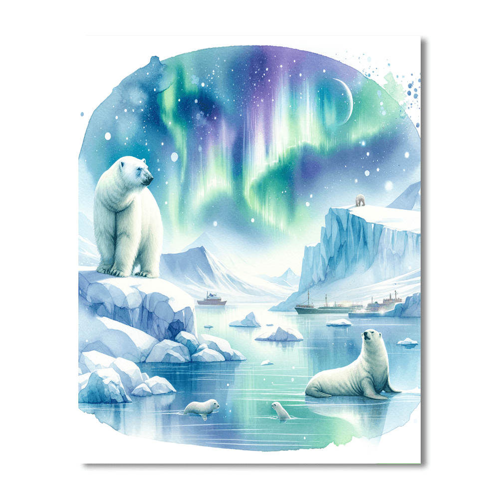 Arctic Expedition Paint By Numbers