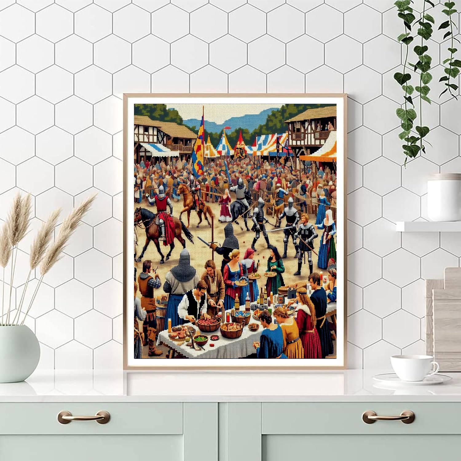 Texas Renaissance Festival - Usa Paint By Numbers