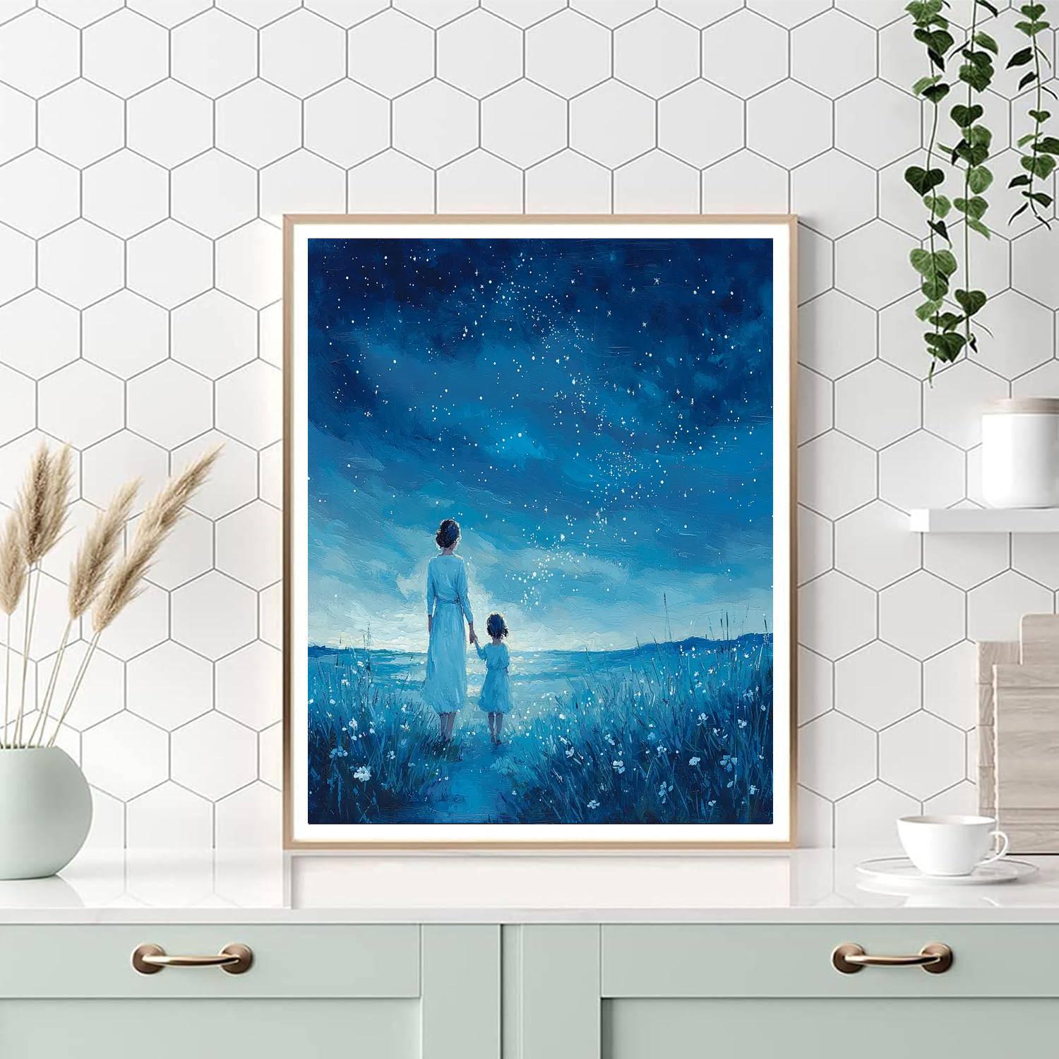 Guiding Stars DIY Paint By Numbers