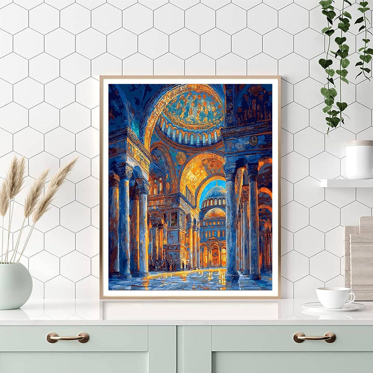 Hagia Sophia Paint By Color