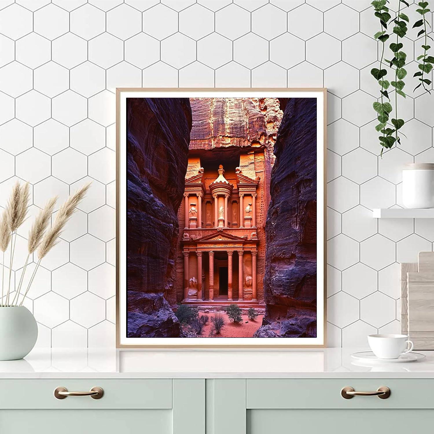 Petra - Wadi Musa Number Painting
