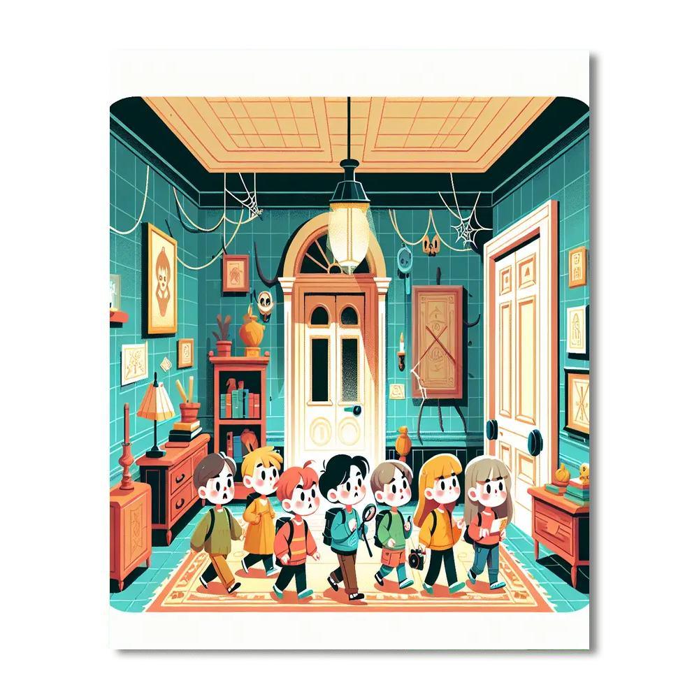 Mystery Mansion Exploration Paint By Numbers Kits