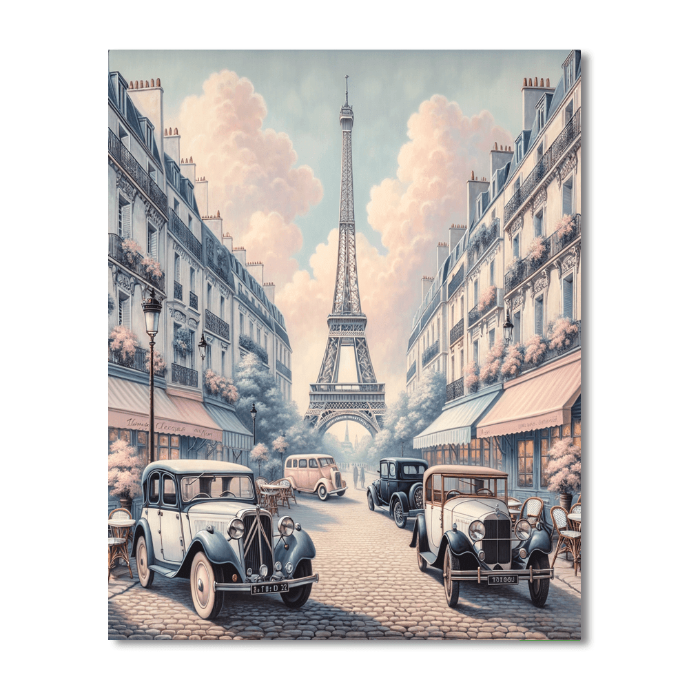 Vintage Travel Memories Paint By Numbers