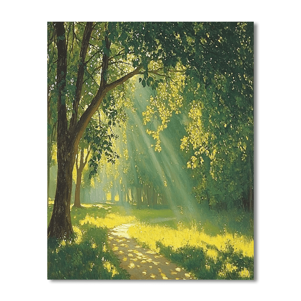 George Inness Inspired Forest Symphony  Paint By Numbers Kits