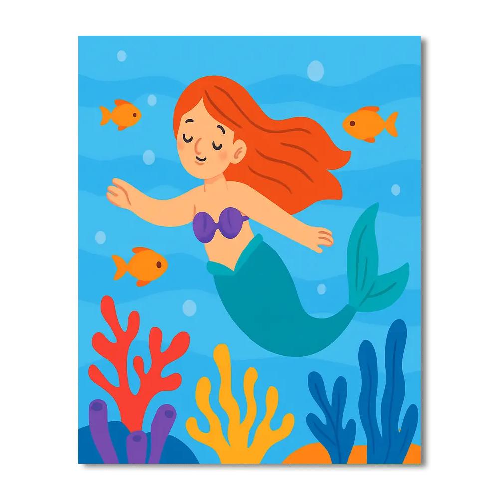 Mermaid Magic Numbered Painting Kits