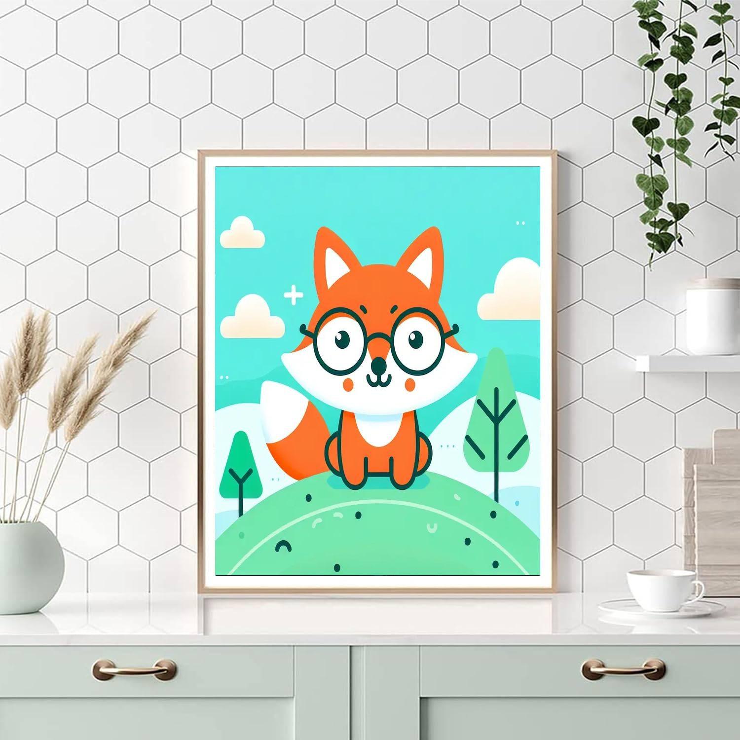 Clever Fox Paint By Numbers Kits