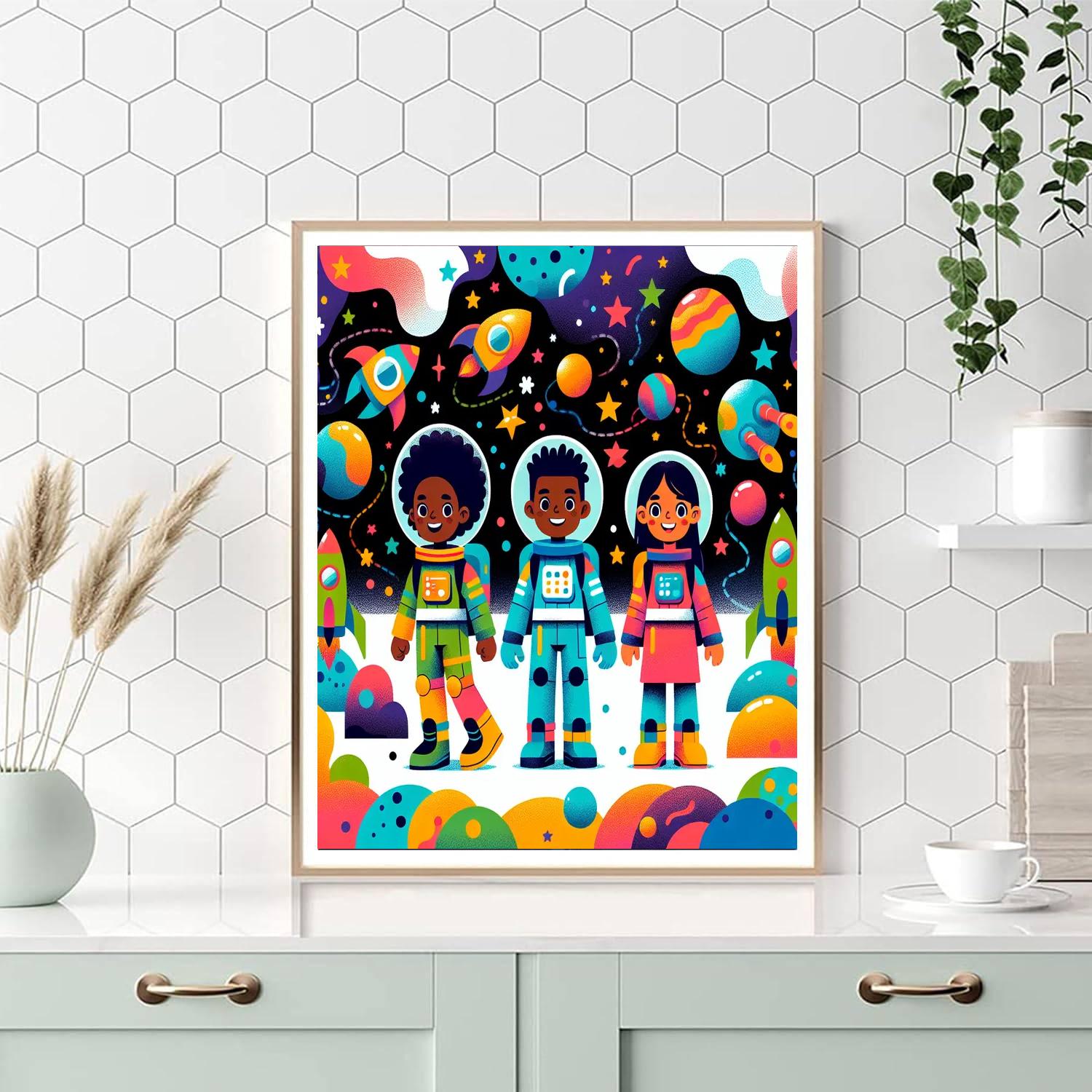 Galactic Patrol Team Paint By Numbers