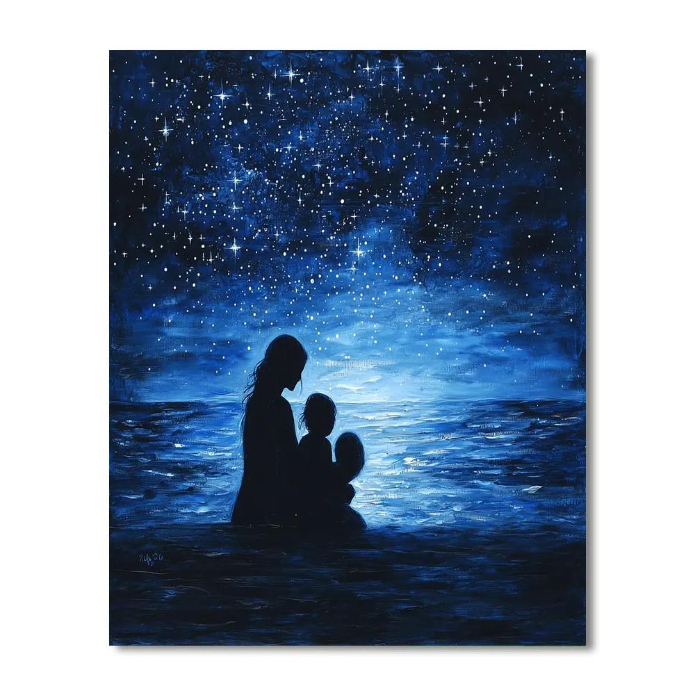 Guiding Stars Of Love Paint By Numbers