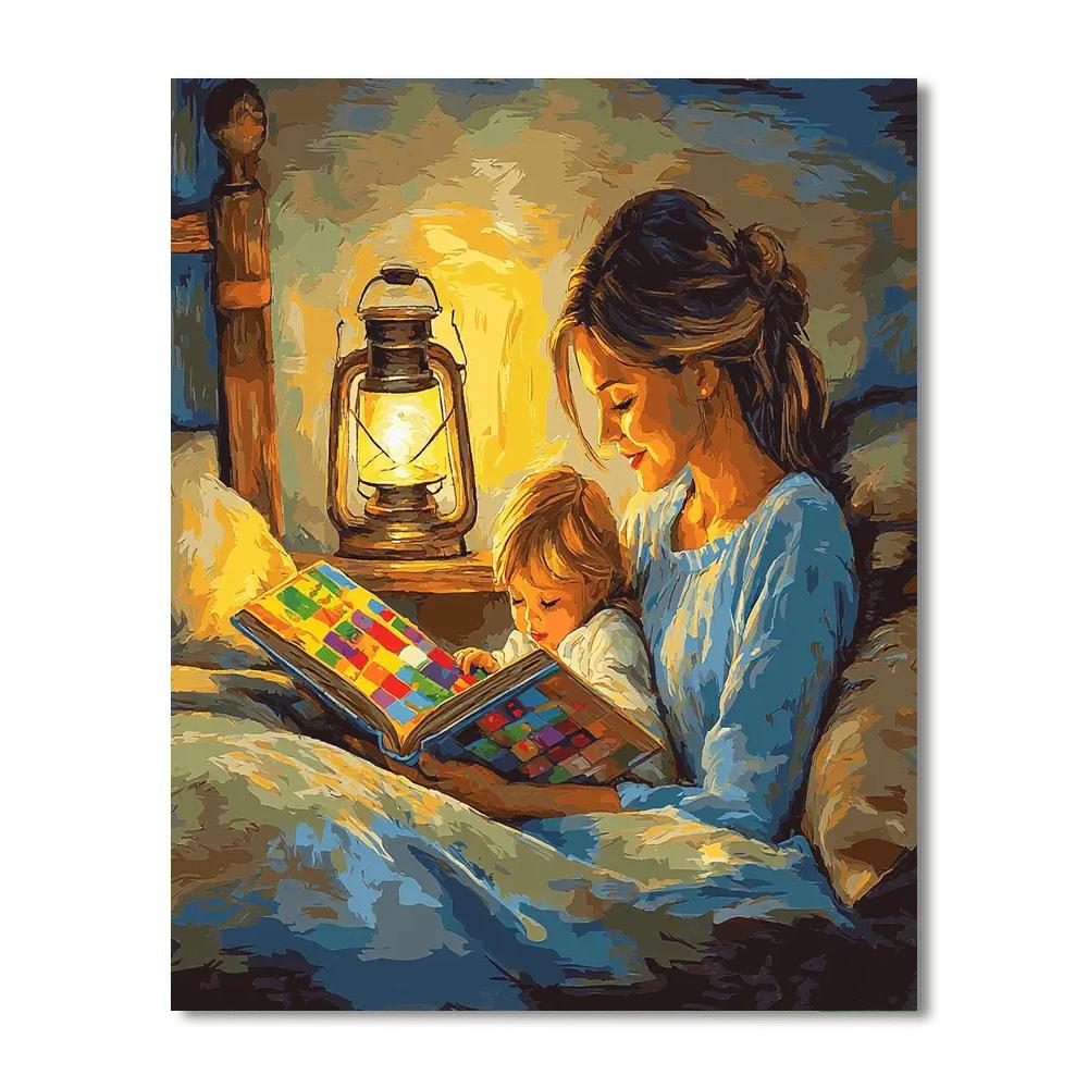 Storytime Under The Stars DIY Paint By Numbers
