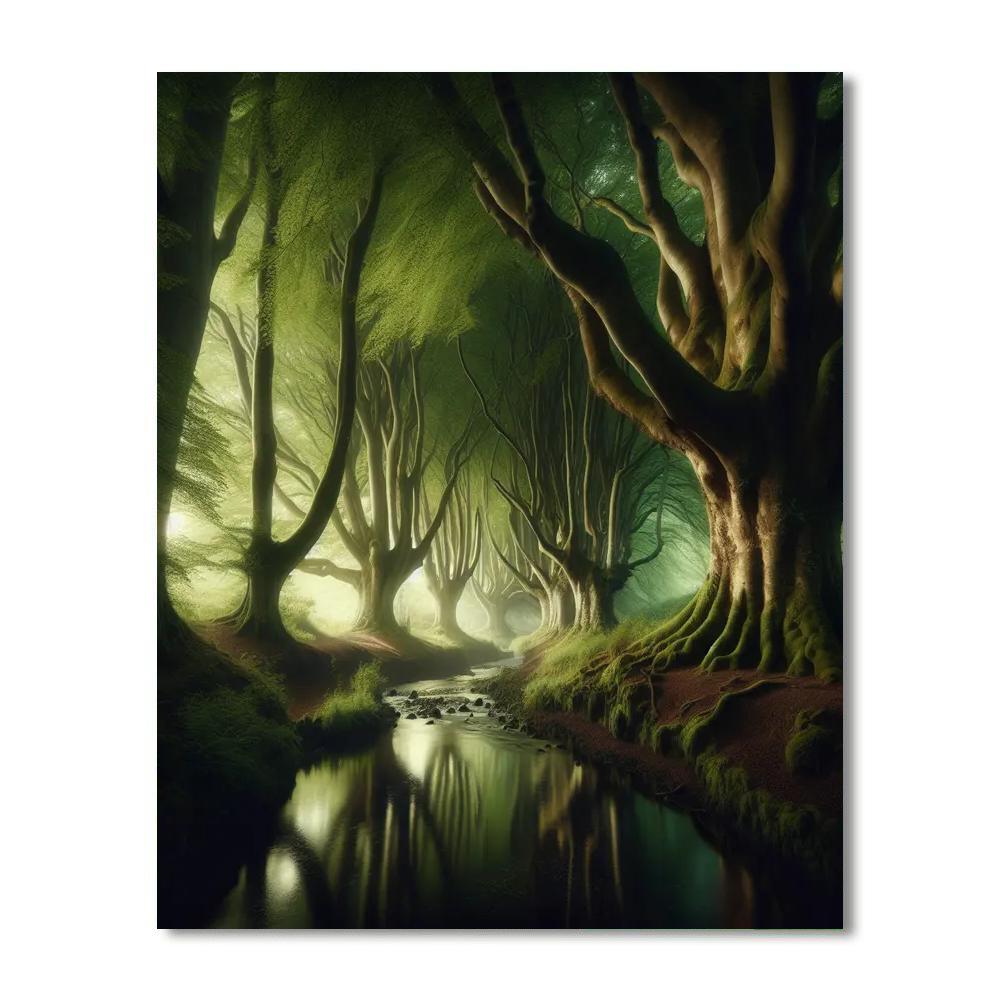 Enchanted Woodland Symphony Paint By Number