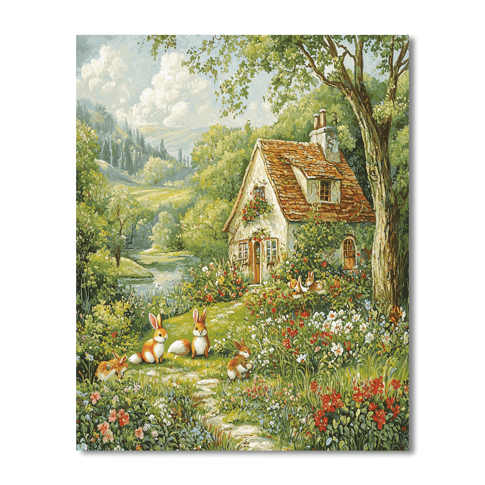 Potter Inspired Wildlife Whimsy  Paint By Number