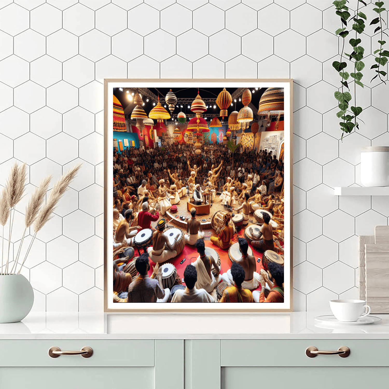 International Festival Of Music And Dance - India DIY Paint By Numbers