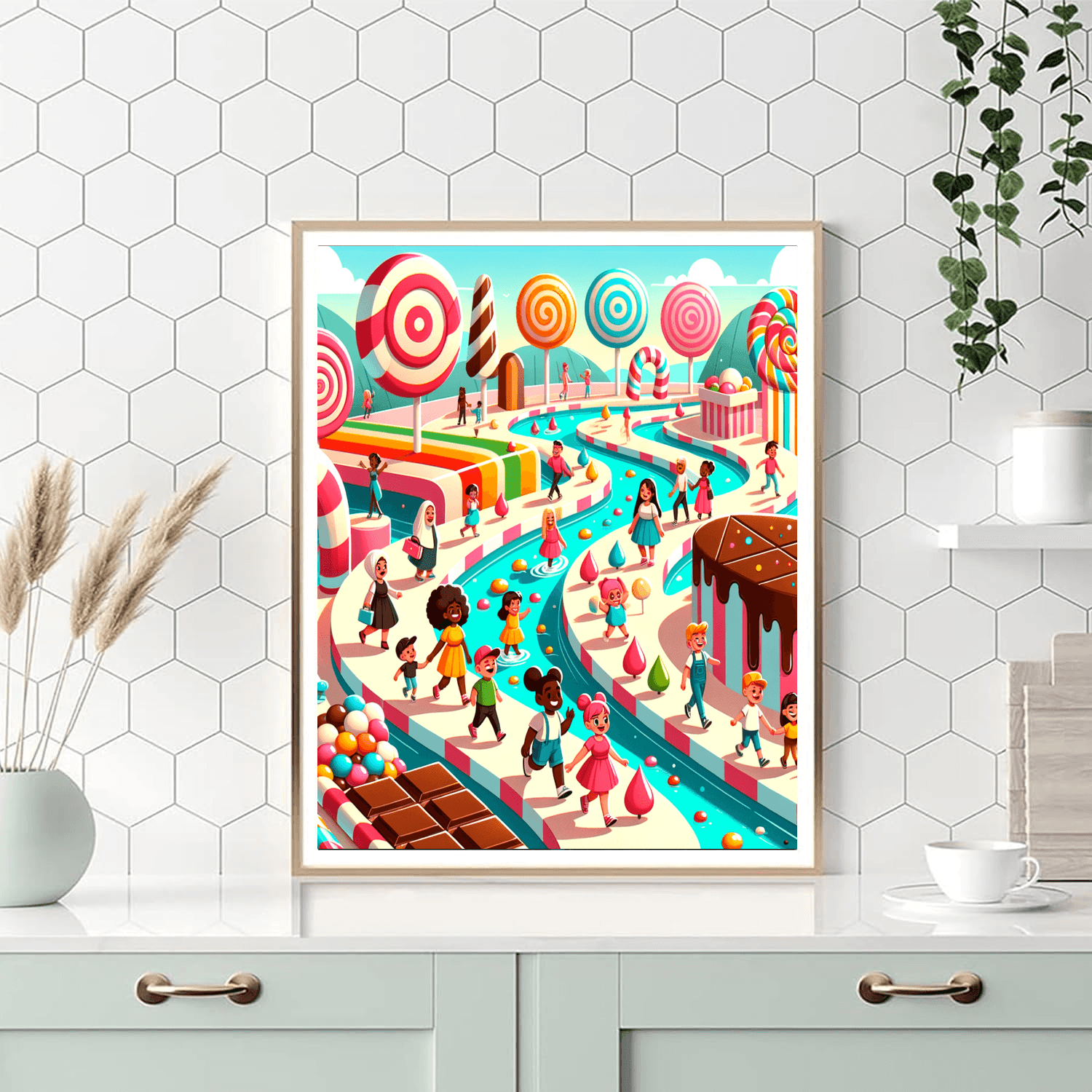 Adventure In Candy Land Paint By Color