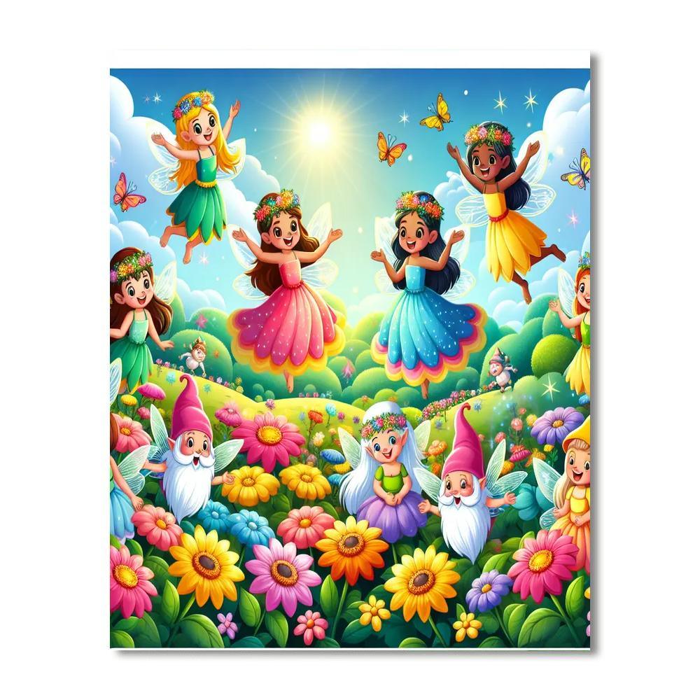 Magical Fairy Adventures DIY Paint By Numbers