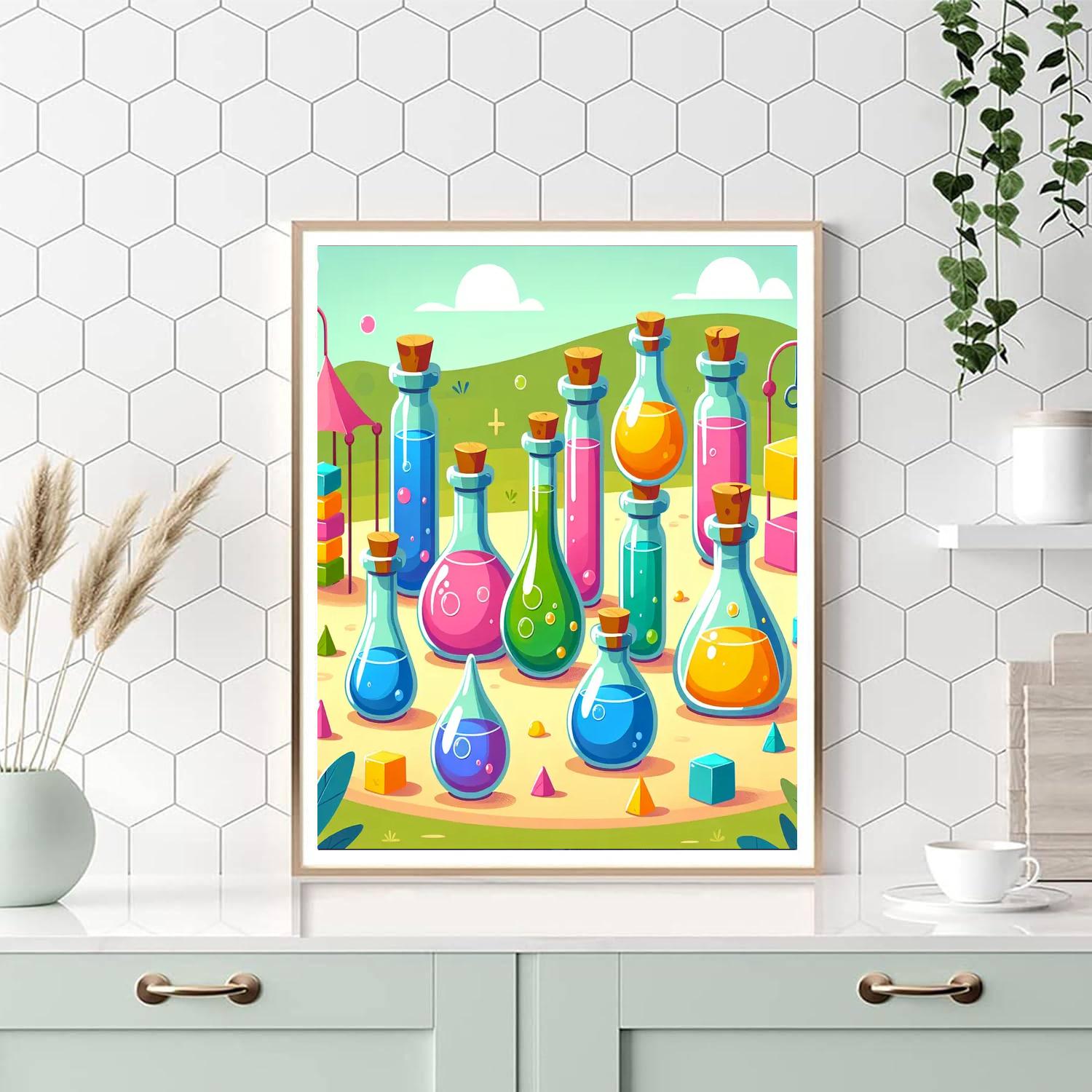 Magic Potion Playground Paint By Color