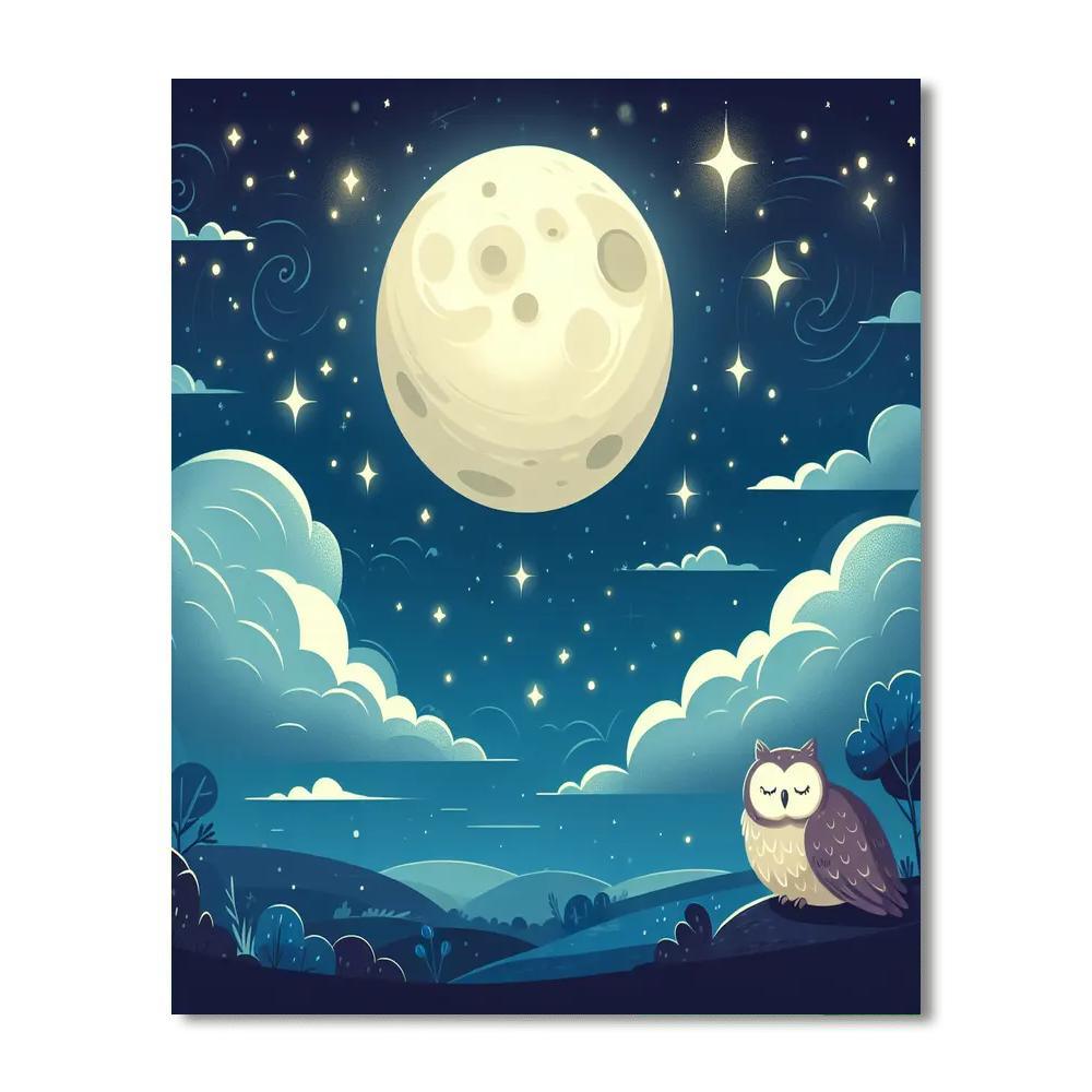 Explorers Of The Night Sky Paint By Numbers Art