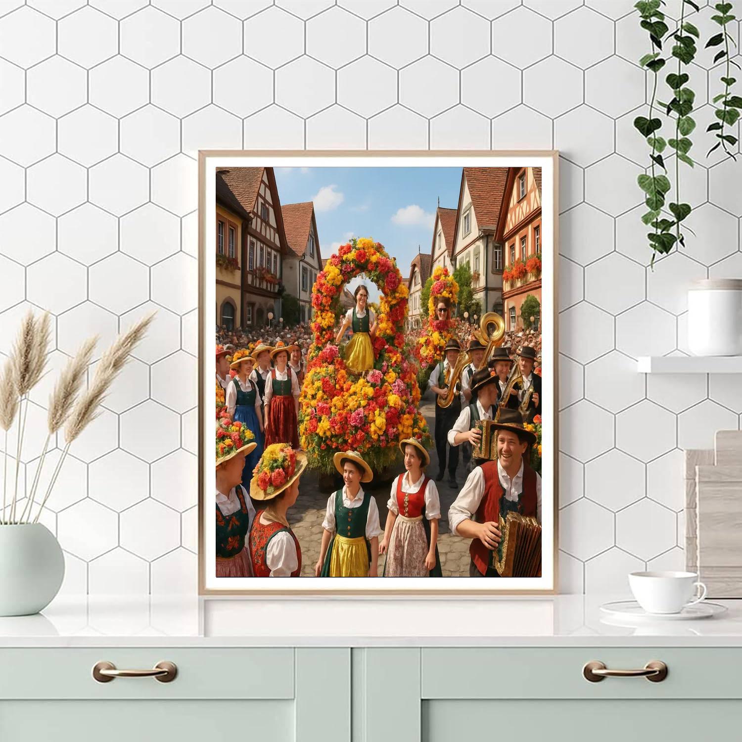 Carnival Of Blumen - Germany DIY Paint By Numbers