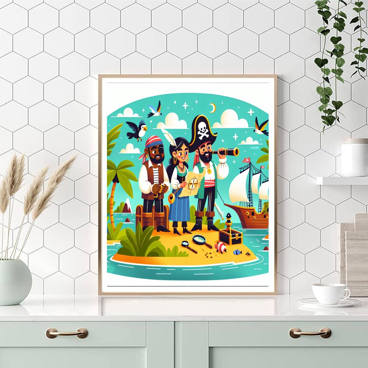 Mystic Cove Adventure DIY Paint By Numbers