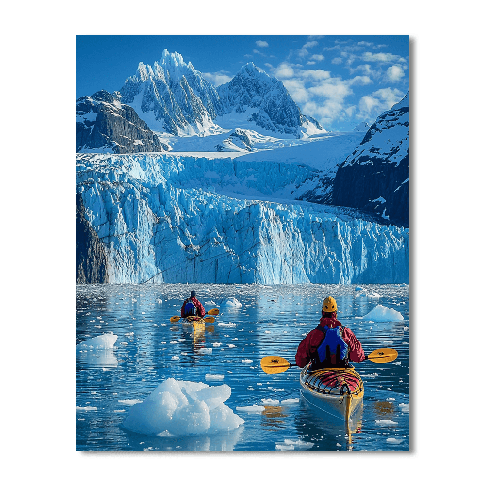 Alaska's Glacier Bay National Park Paint By Numbers