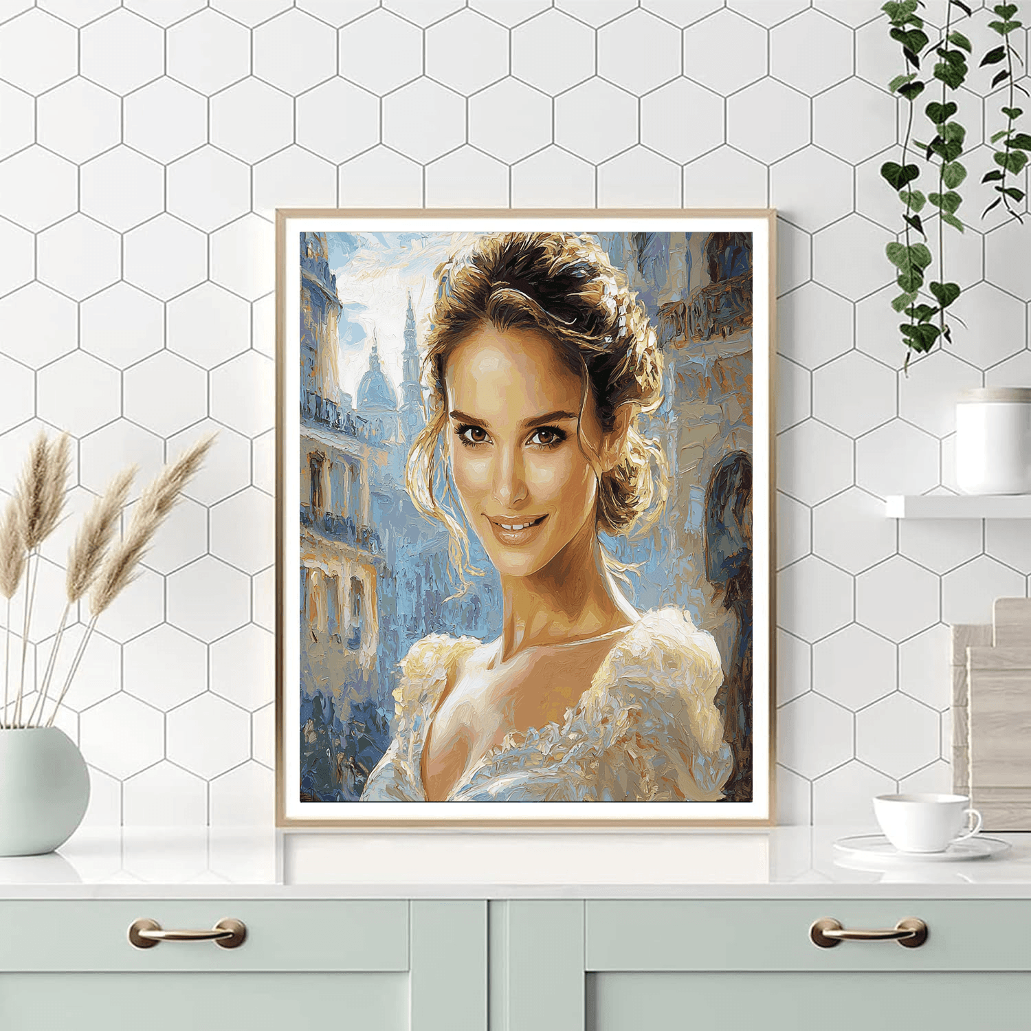Natalie Portman: A Force Of Nature In Film Painting By Numbers Kit