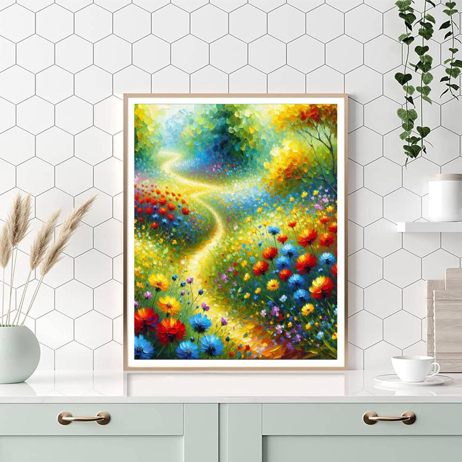 Wildflower Meadow Stroll Paint By Number