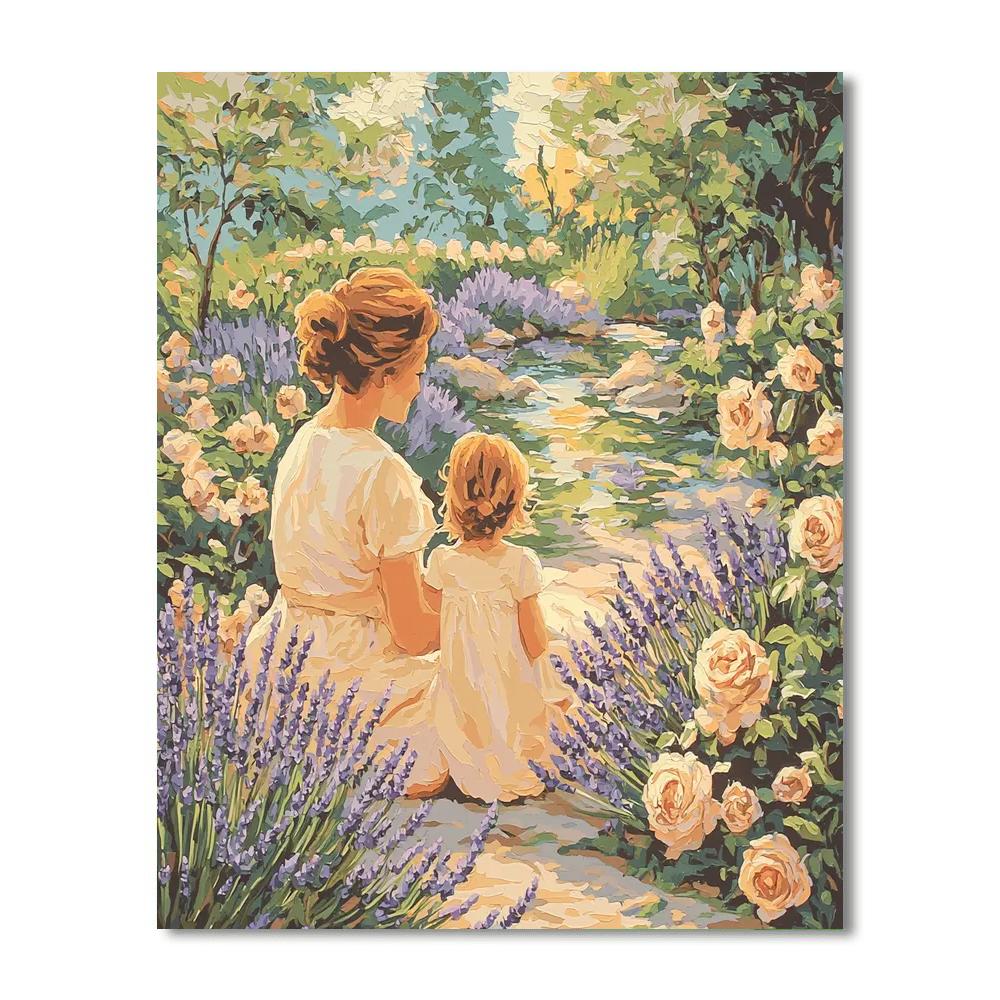 Mother’s Garden Sanctuary Number Painting