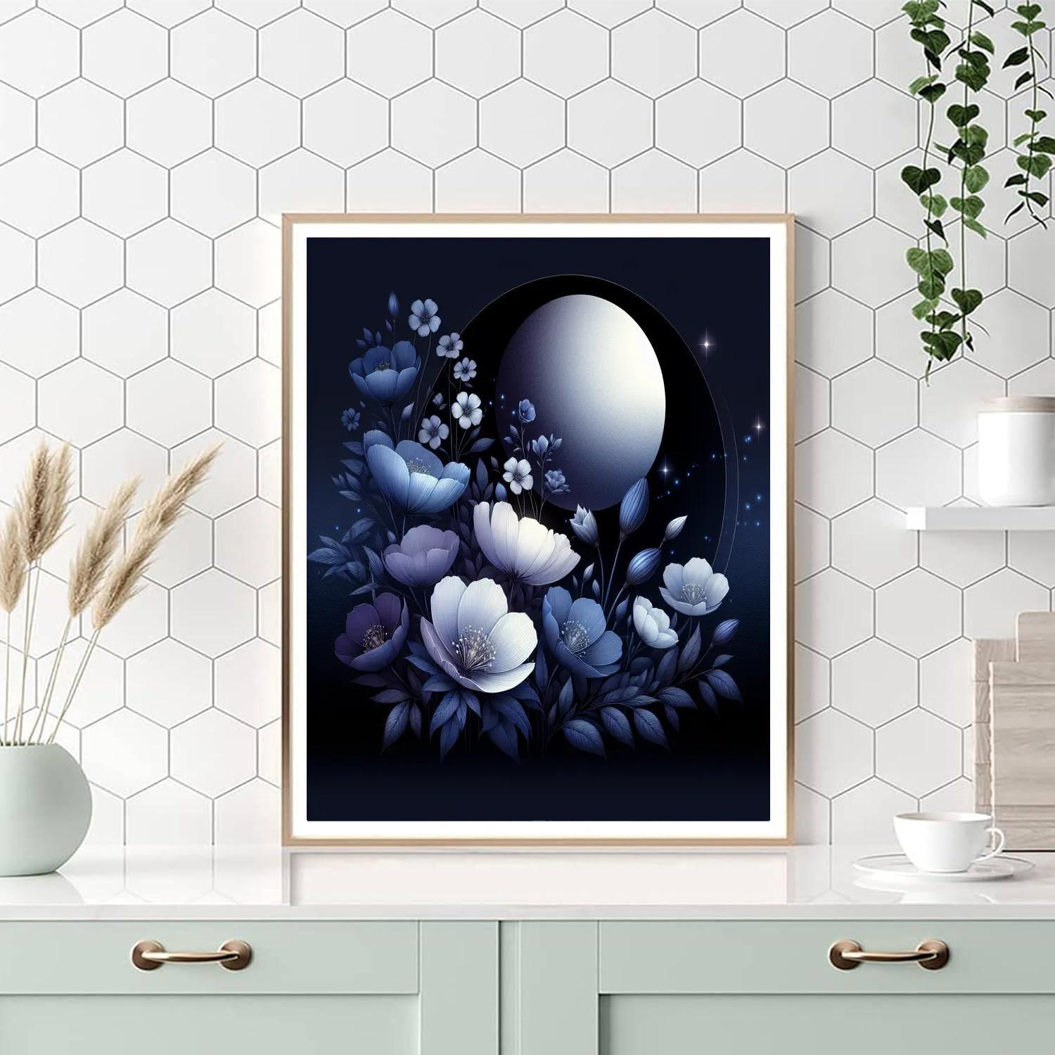 Luminous Night Bloom Paint By Color