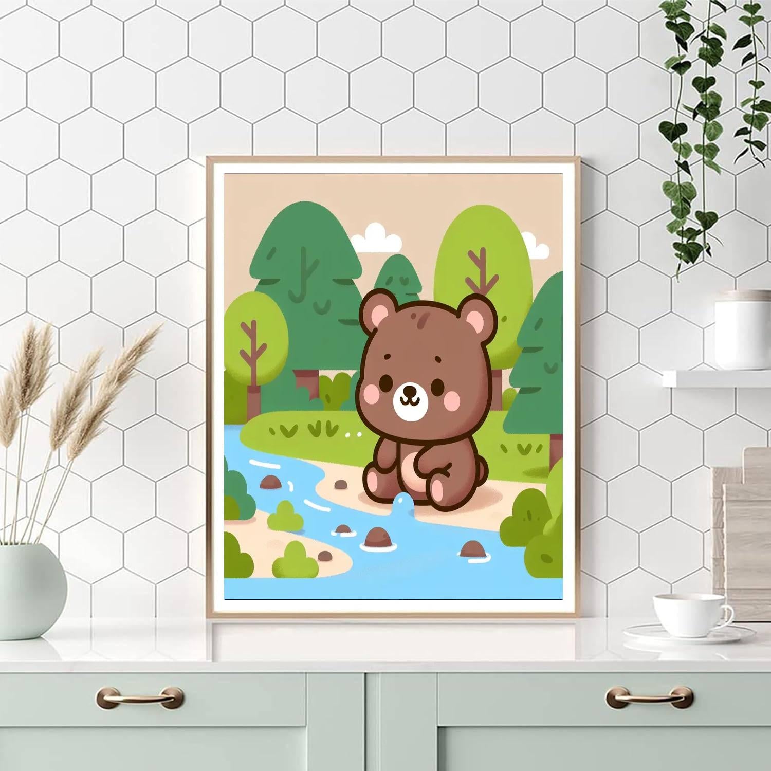 Wilderness Ranger Paint By Color