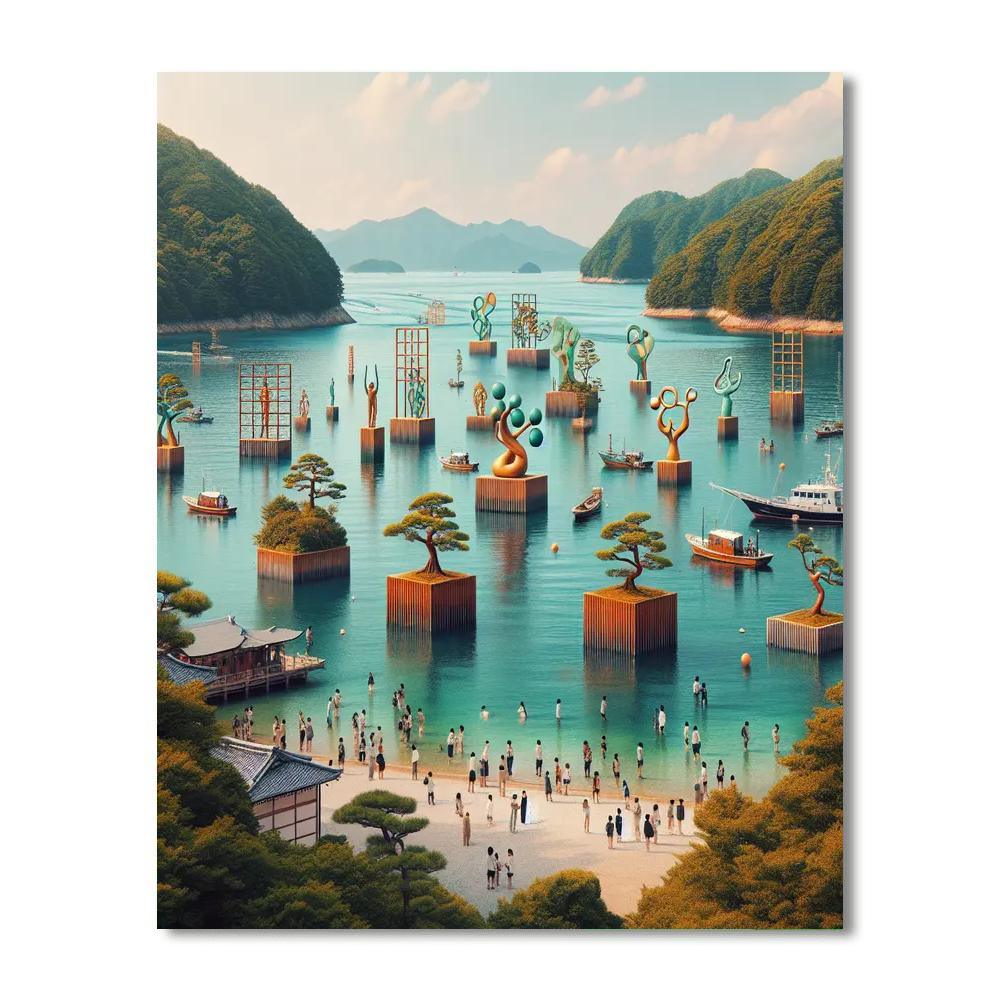 Setouchi Triennale - Japan Painting By Numbers Kit
