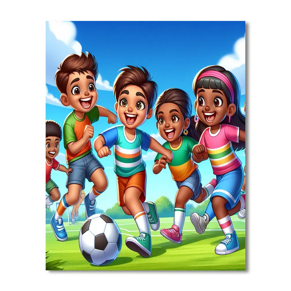 Sports Superstar Paint By Color