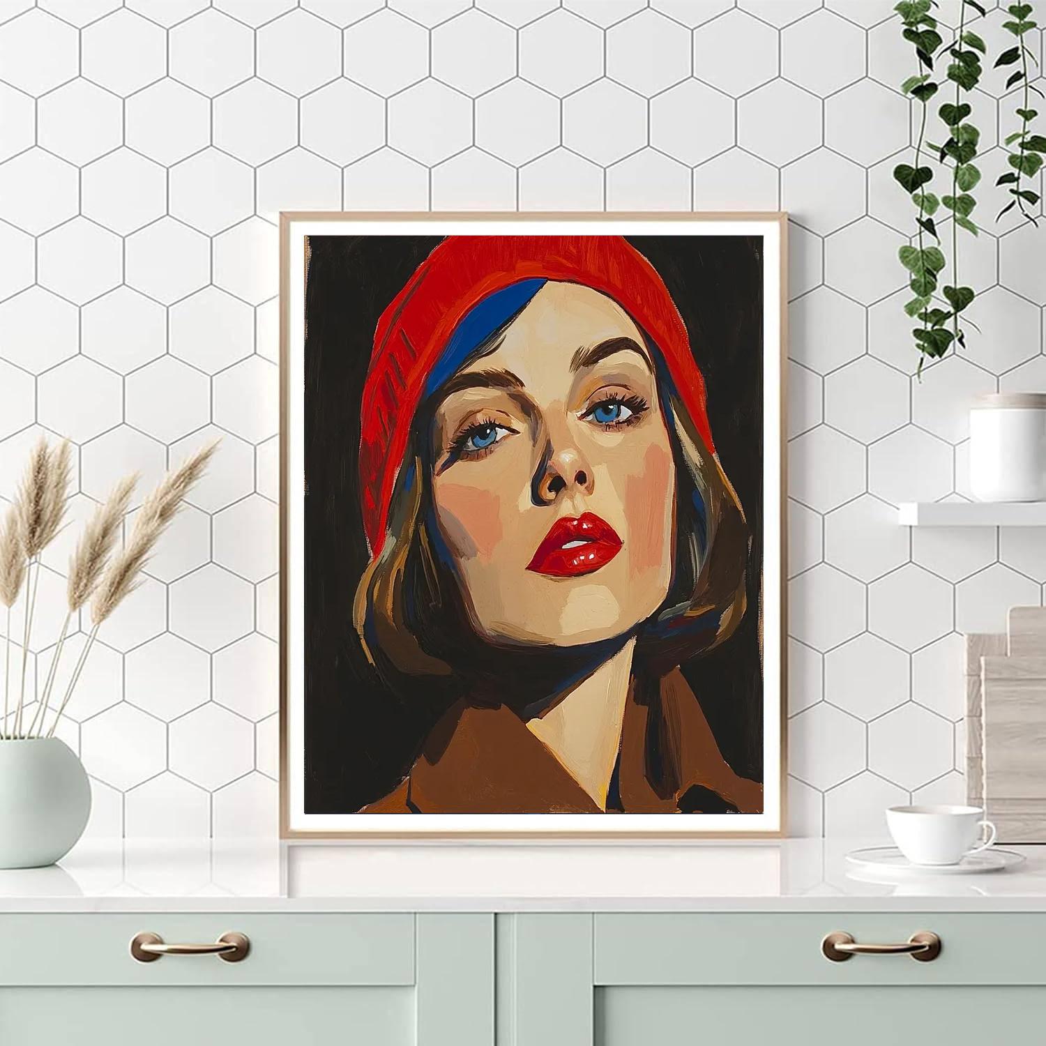 Alice Neel Inspired Bold Urban Portraits  Paint By Numbers