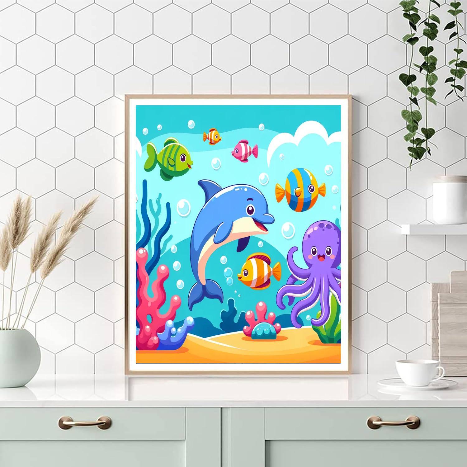 Magical Ocean Expedition Paint By Number