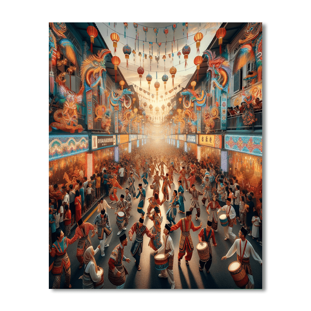 Karnival Malaysia Number Painting