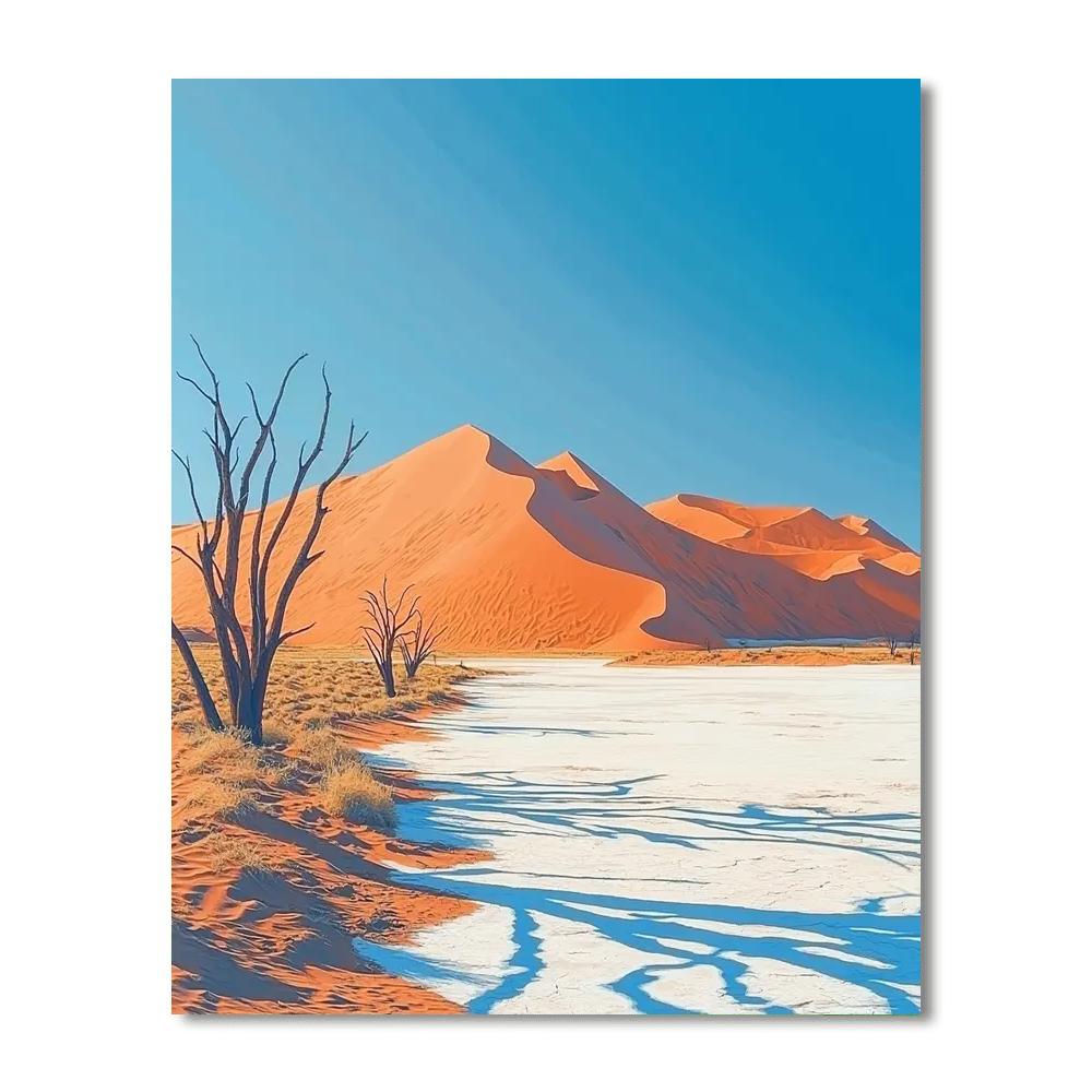 Namib-naukluft National Park - Namibia Numbered Painting Kits