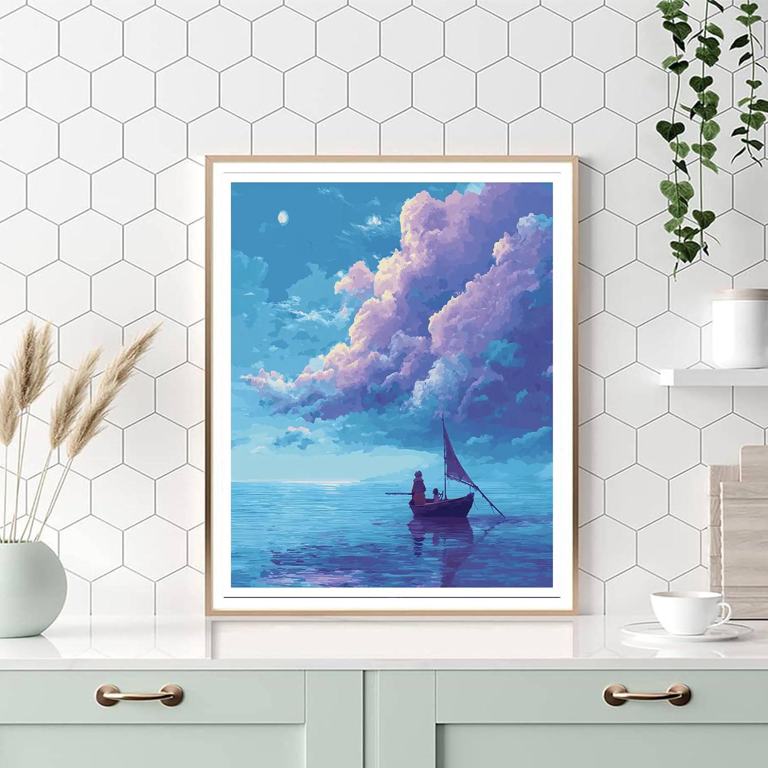 Sailing The Sea Of Dreams Paint By Numbers Kits