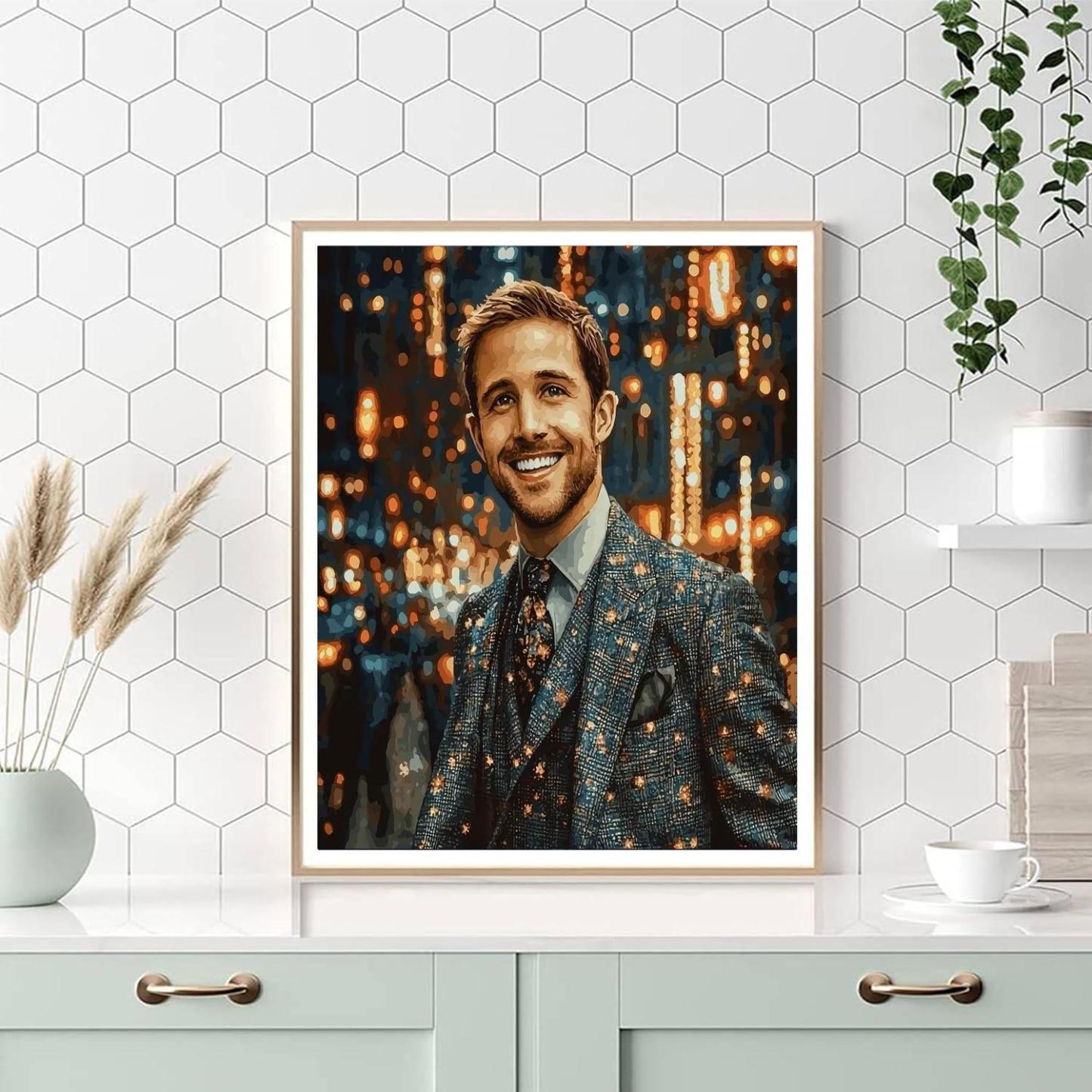 Ryan Gosling: The Dreamy Spirit Of La La Land Paint By Numbers Kits