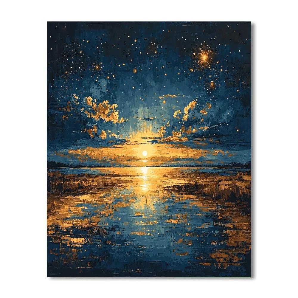 Caravaggio Inspired Embers Of The Twilight  DIY Paint By Numbers