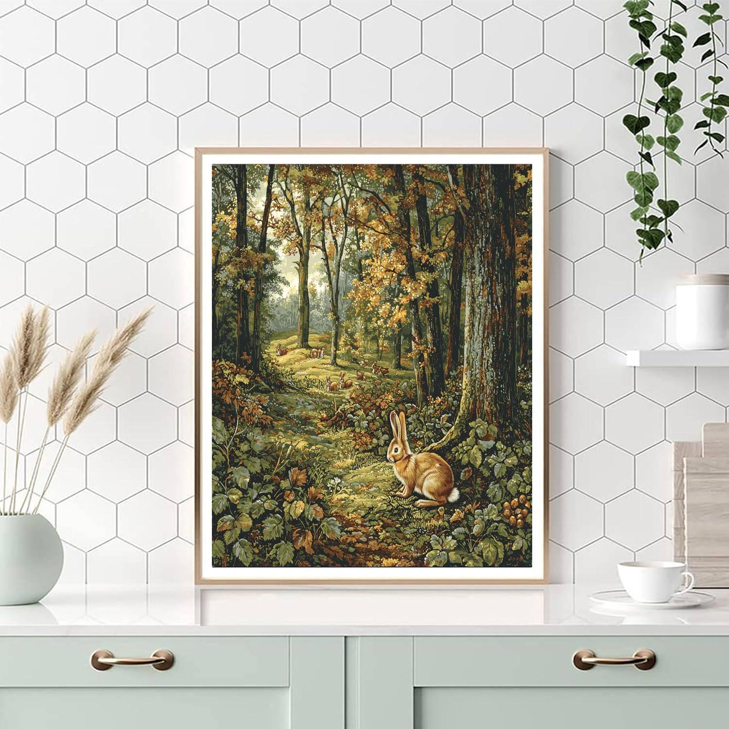 Albrecht Dürer Inspired Wild Harmony  Paint By Numbers Kits