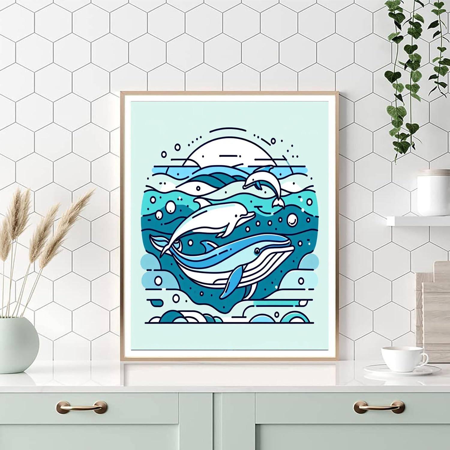 Ocean's Wonders DIY Paint By Numbers
