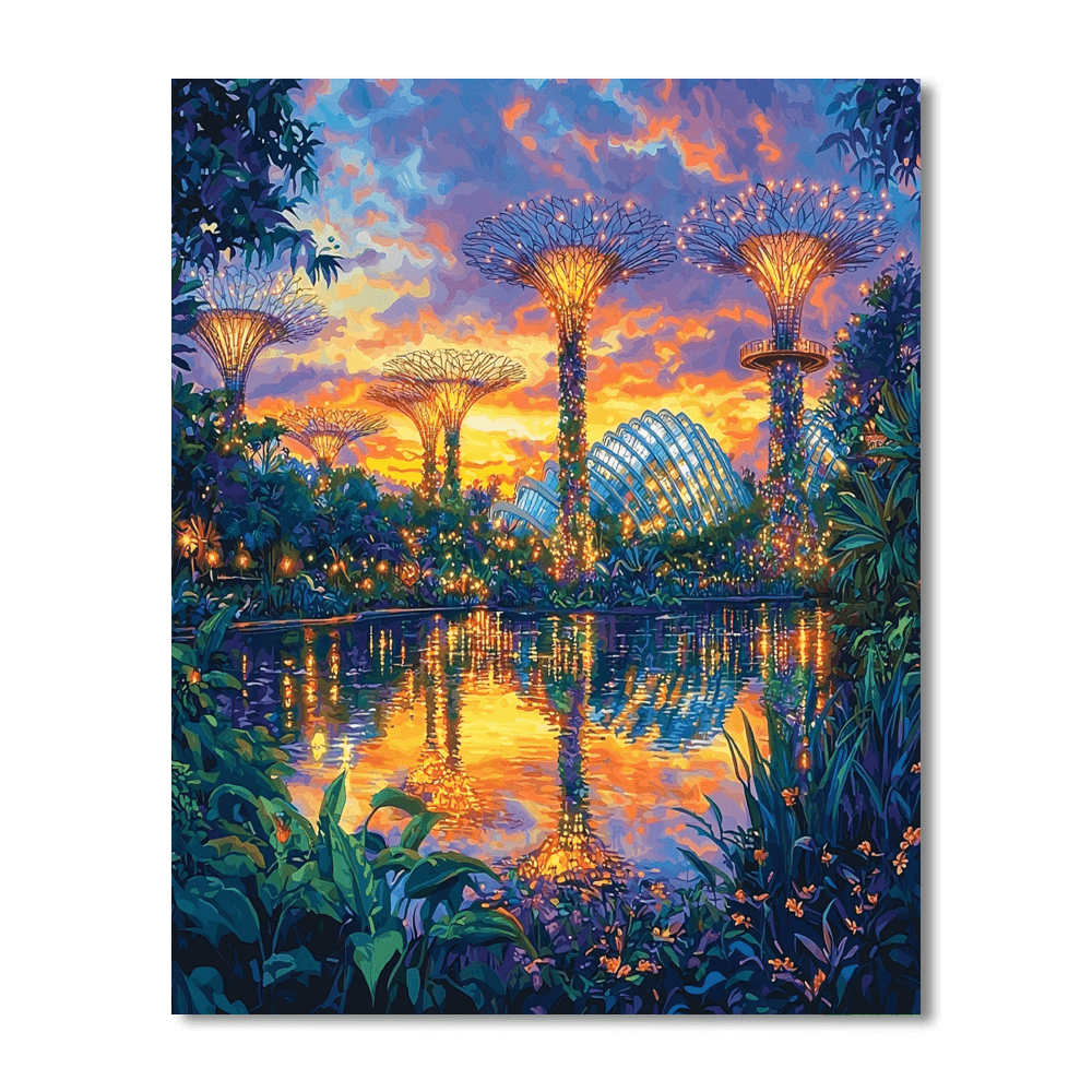 Gardens By The Bay Paint By Numbers