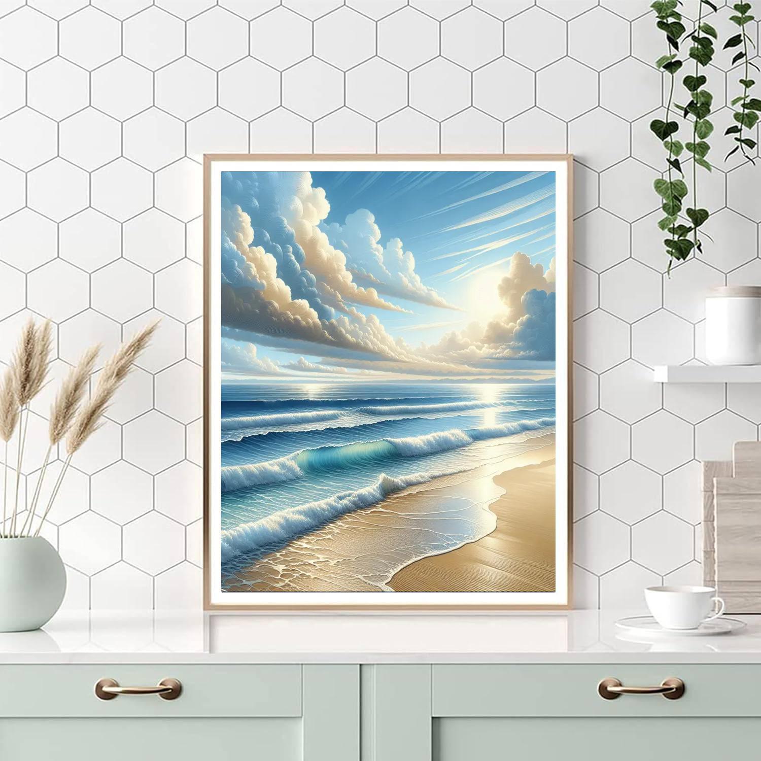 Coastal Escape Painting By Numbers Kit