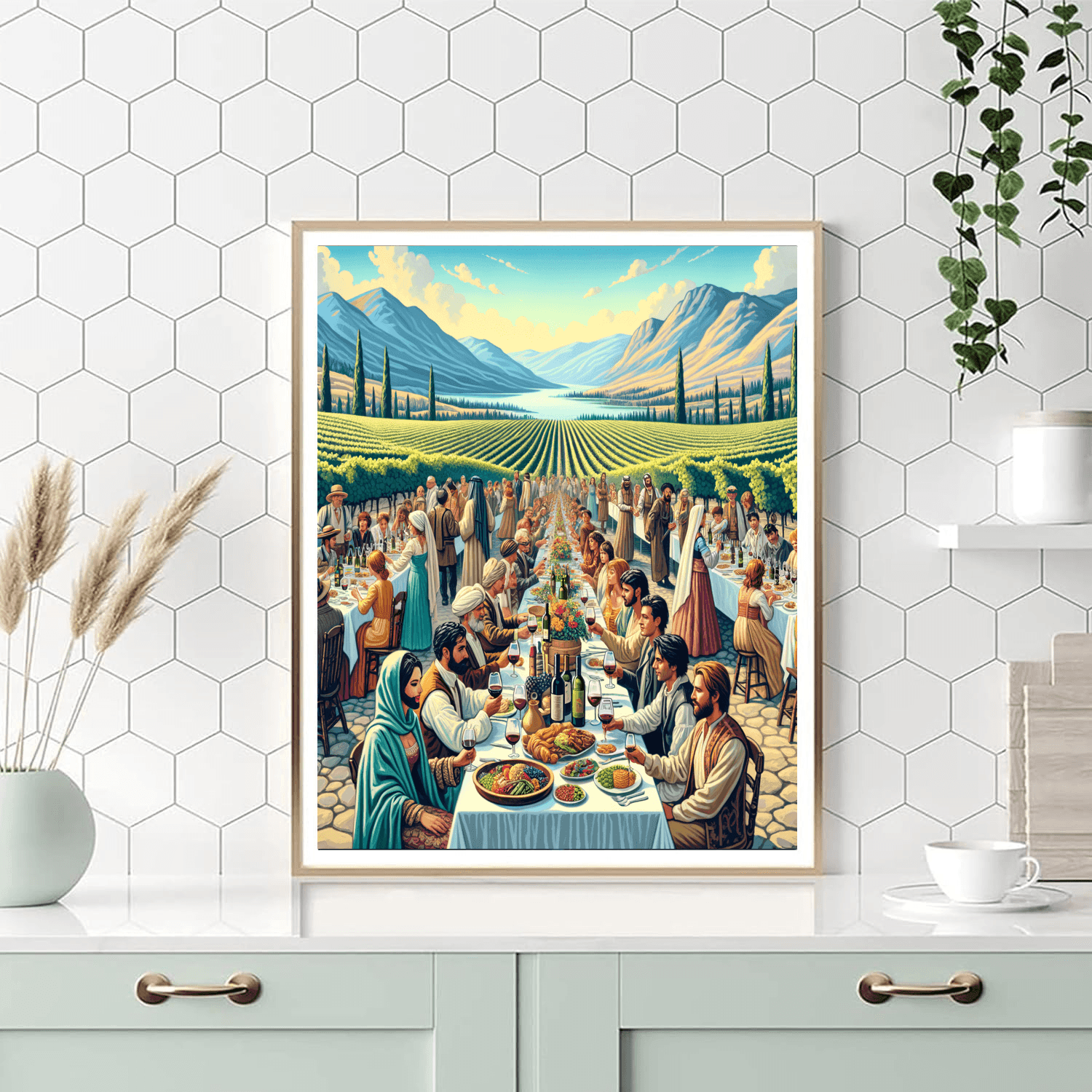 Okanagan Wine Festival Painting By Numbers Kit