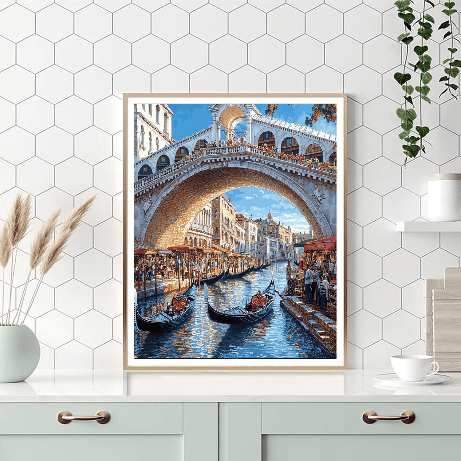 Rialto Bridge Painting Number Kit