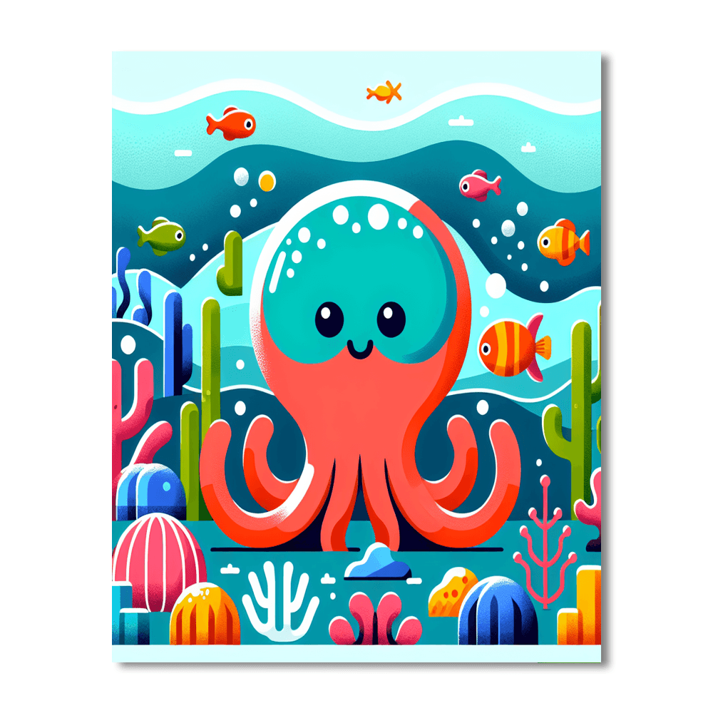 Ocean Discovery Adventure DIY Paint By Numbers