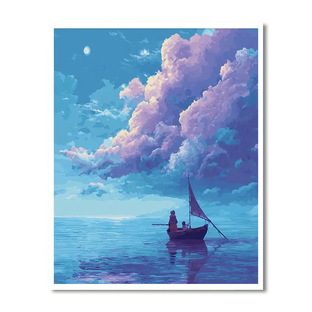 Sailing The Sea Of Dreams Paint By Numbers Kits