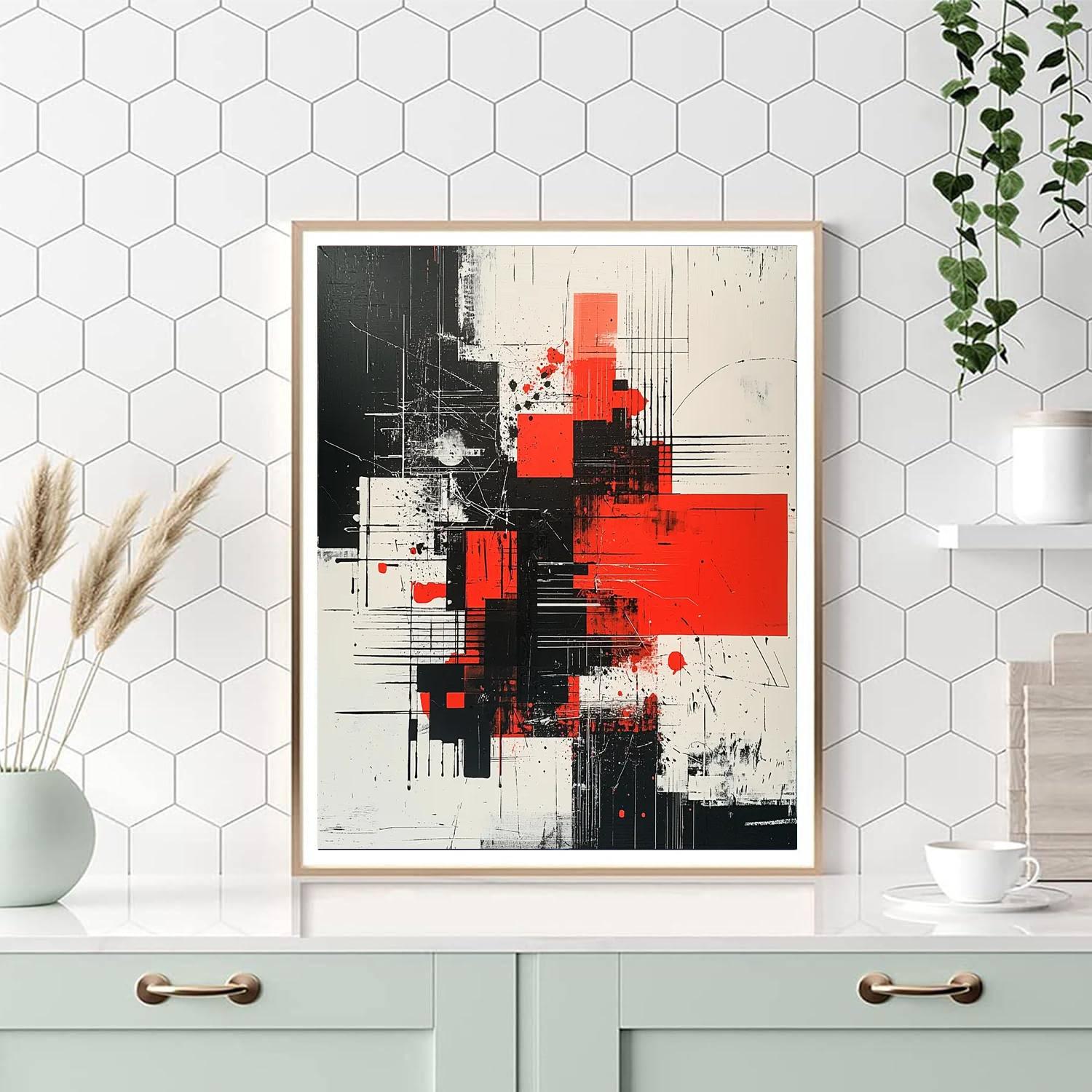 Banksy Inspired Lost Connections  DIY Paint By Numbers