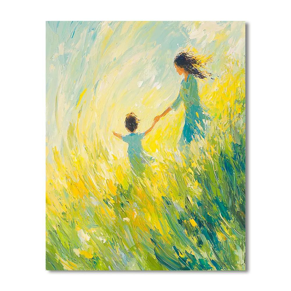 Breeze Of Happiness Numbered Painting Kits