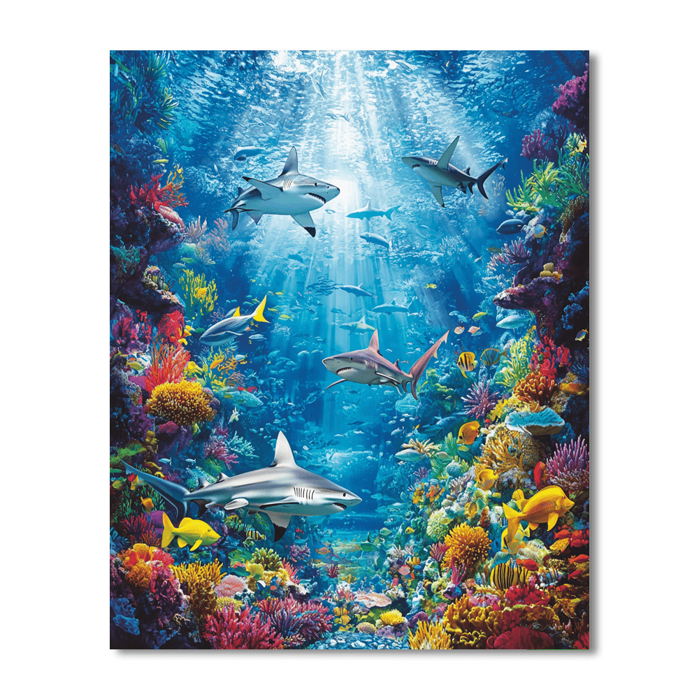 Lisbon Oceanarium - Portugal Paint By Numbers Kits