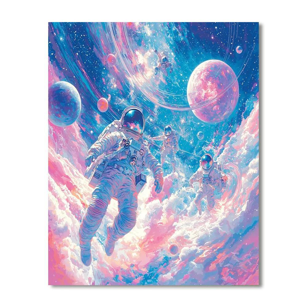 Alex Ross Inspired Celestial Explorers  Paint By Numbers Kits